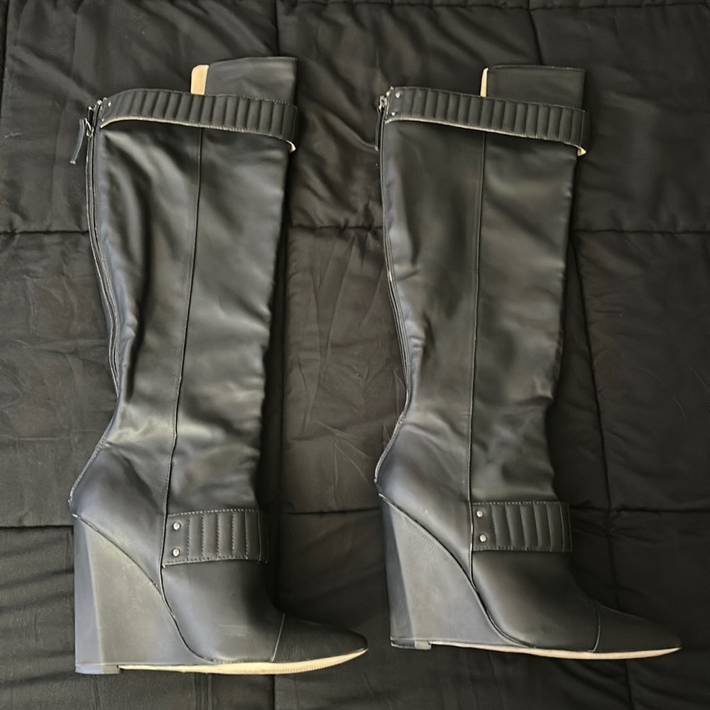 Gwen Stefani GX tall leather boots